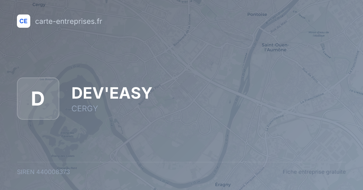 DEV'EASY — 440008373 — fiche entreprise