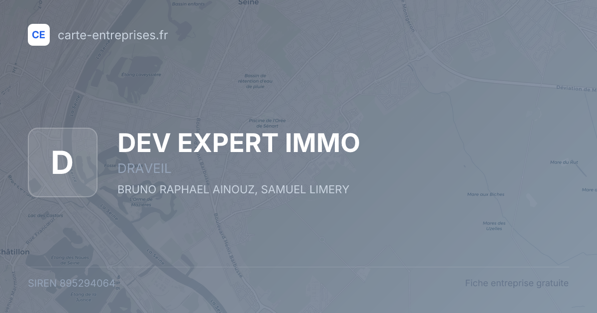 DEV EXPERT IMMO — 895294064 — fiche entreprise