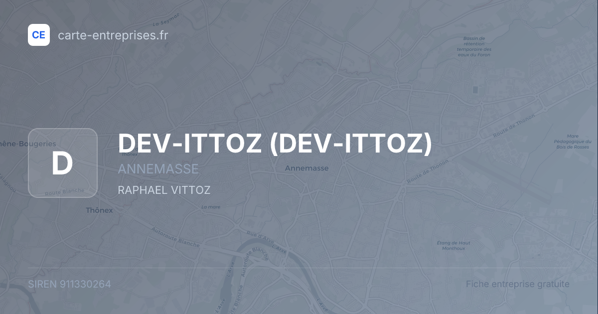 DEV-ITTOZ — 911330264 — fiche entreprise