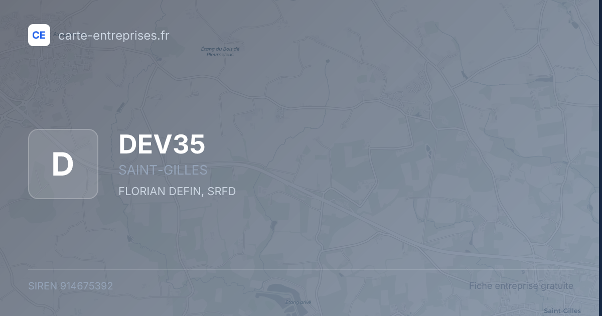 DEV35 — 914675392 — fiche entreprise