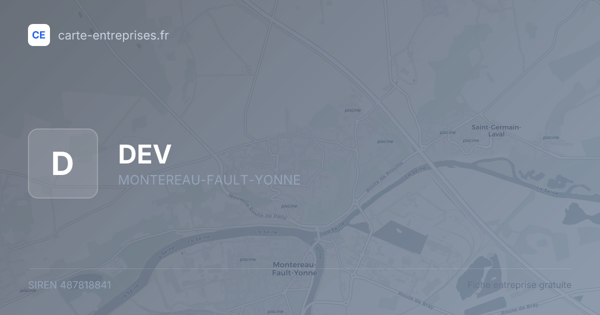 DEV — 487818841 — fiche entreprise