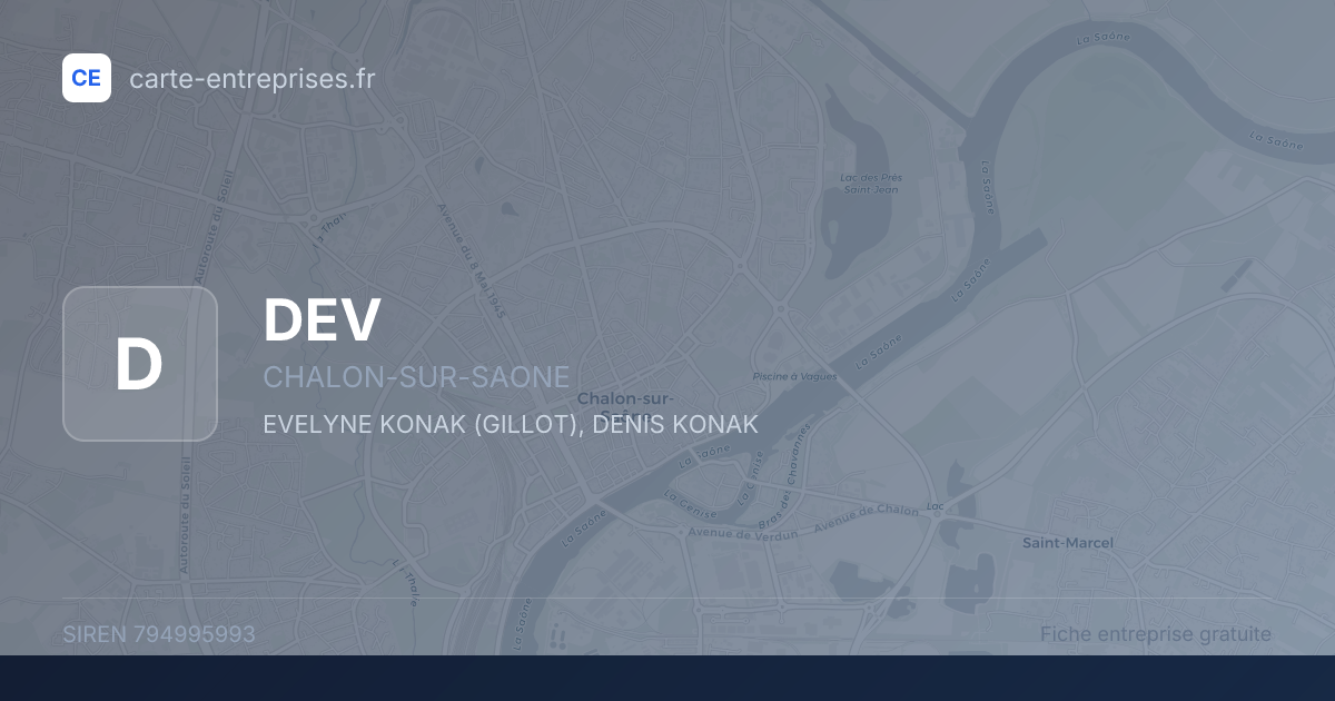 DEV — 794995993 — fiche entreprise