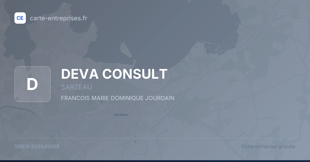 DEVA CONSULT — 852945658 — fiche entreprise