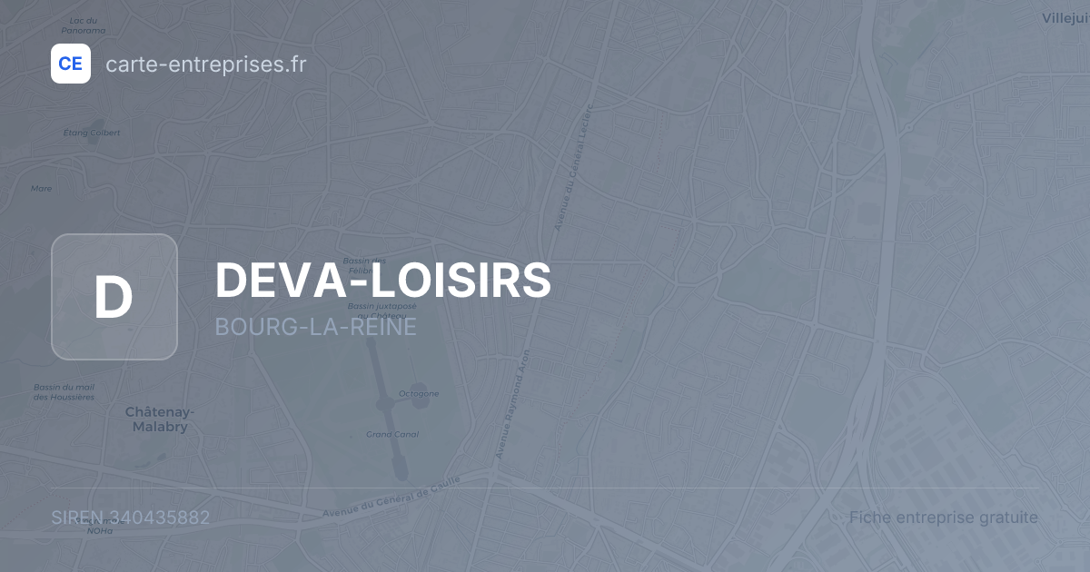 DEVA-LOISIRS — 340435882 — fiche entreprise