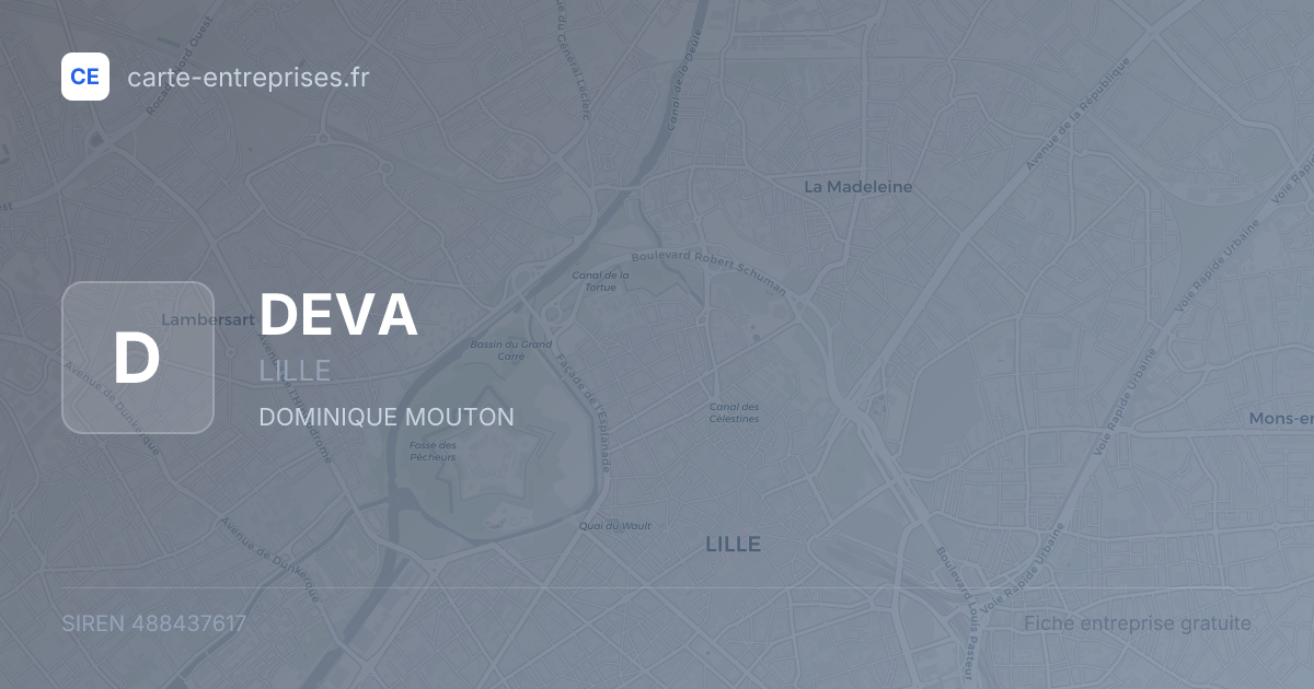 DEVA — 488437617 — fiche entreprise