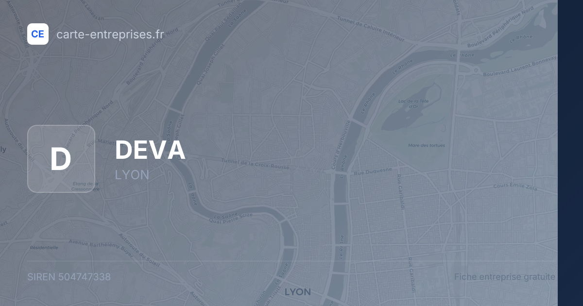 DEVA — 504747338 — fiche entreprise