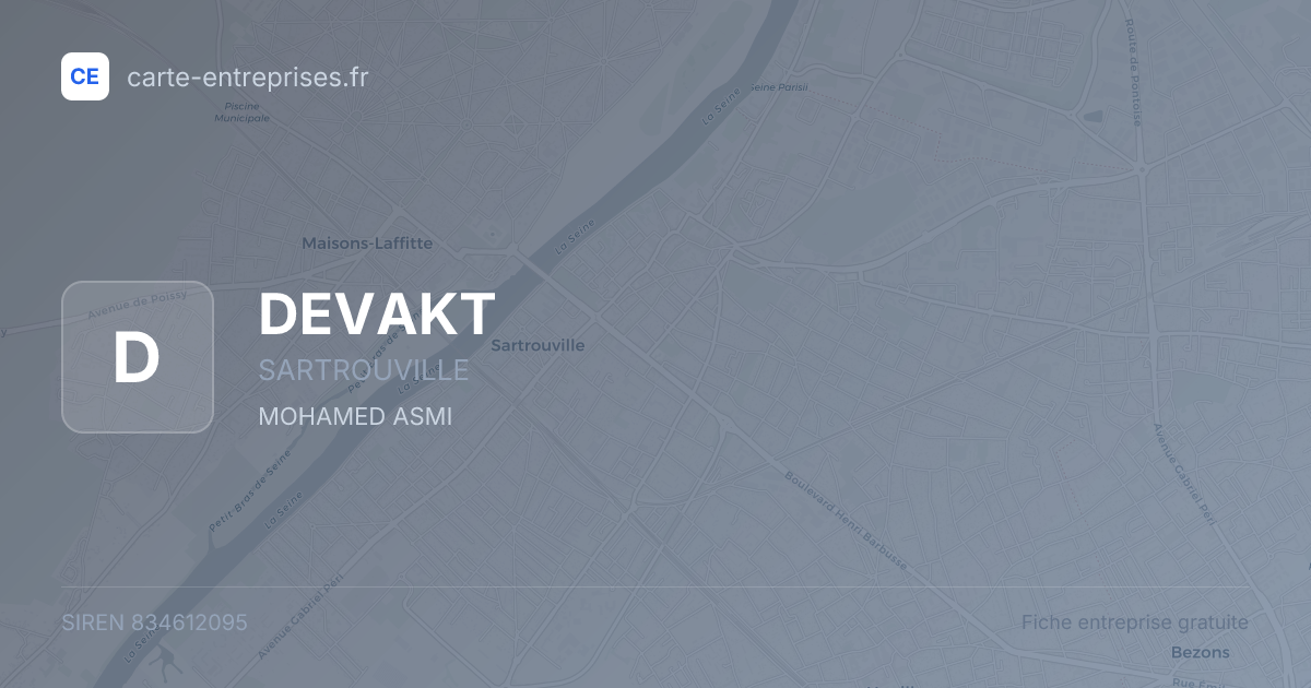 DEVAKT — 834612095 — fiche entreprise