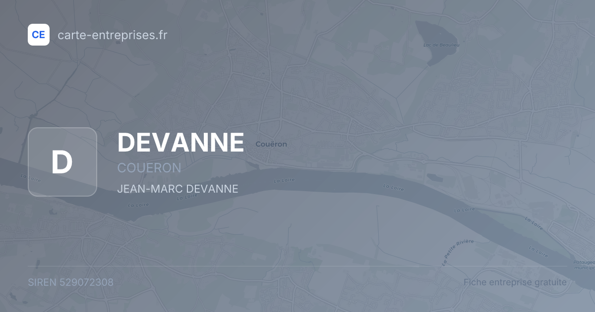 DEVANNE — 529072308 — fiche entreprise