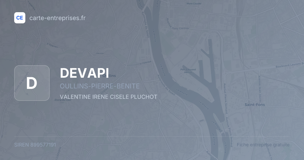 DEVAPI — 899577191 — fiche entreprise