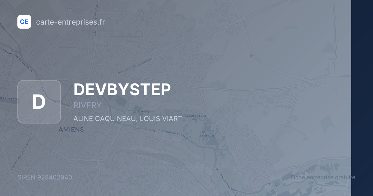 DEVBYSTEP — 928402940 — fiche entreprise
