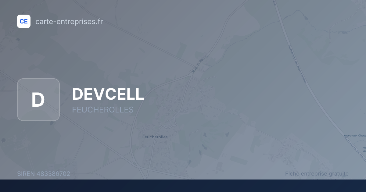 DEVCELL — 483386702 — fiche entreprise