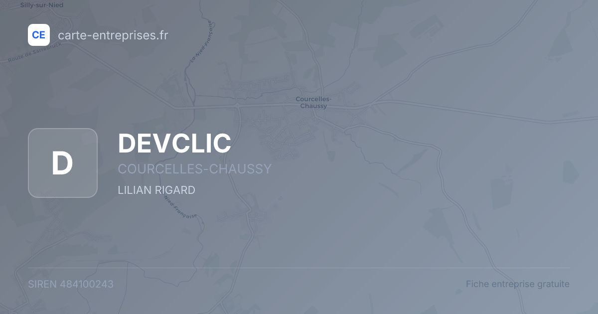 DEVCLIC — 484100243 — fiche entreprise