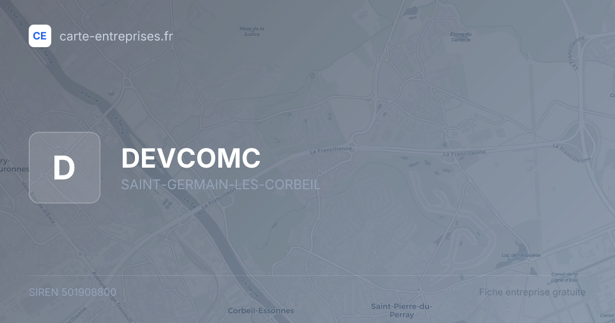 DEVCOMC — 501908800 — fiche entreprise