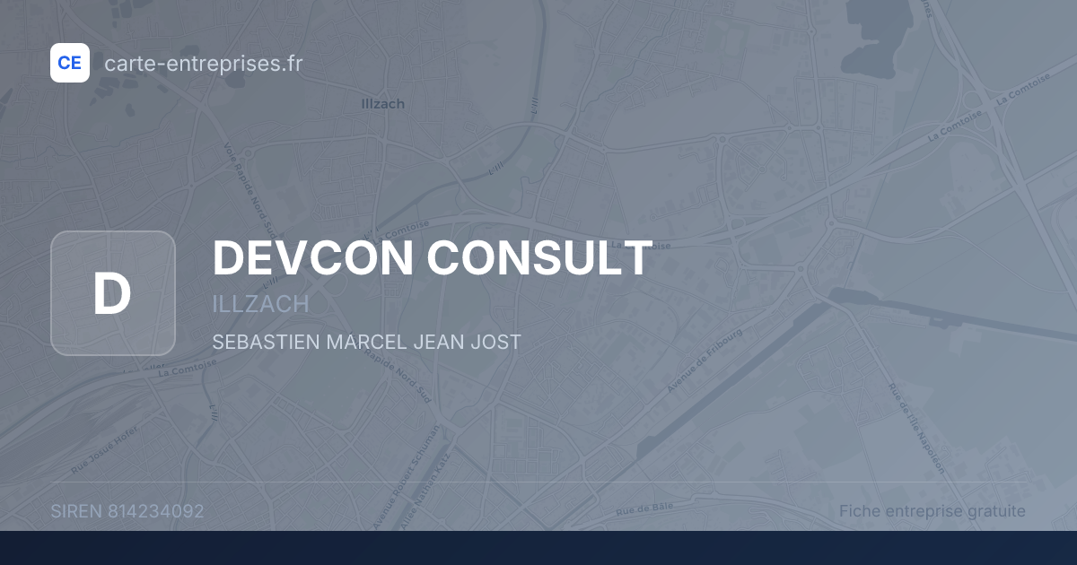 DEVCON CONSULT — 814234092 — fiche entreprise