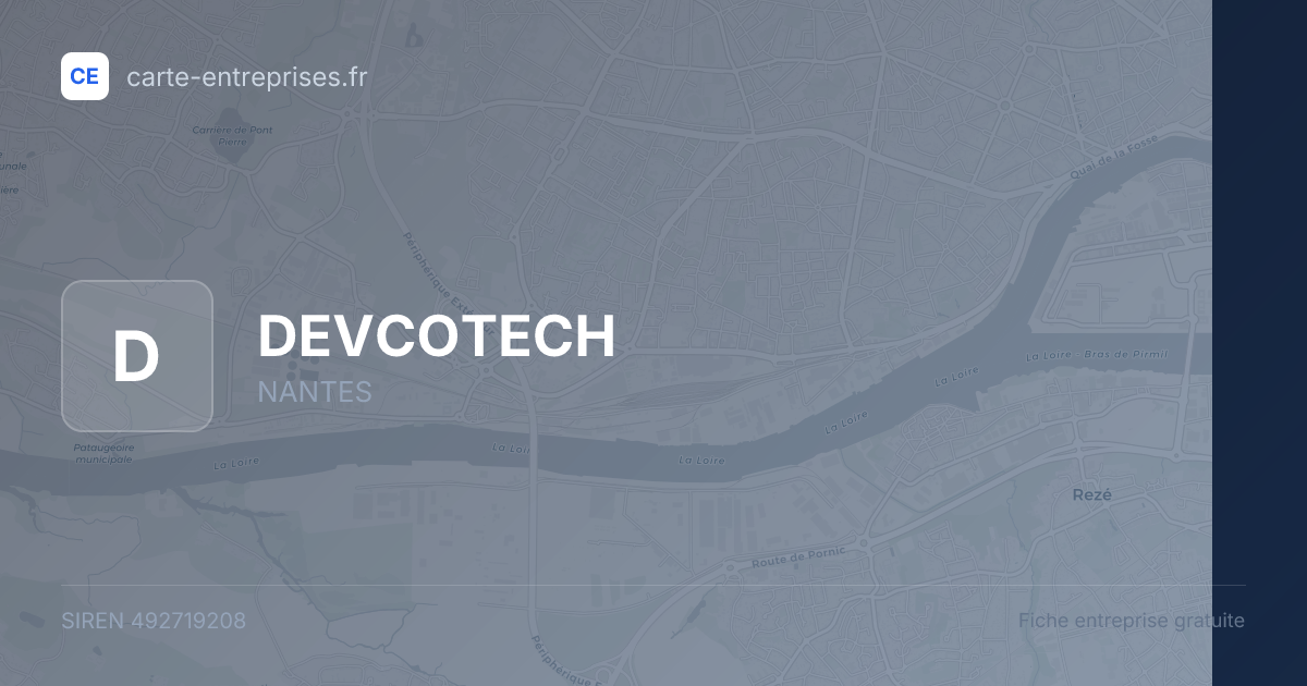 DEVCOTECH — 492719208 — fiche entreprise
