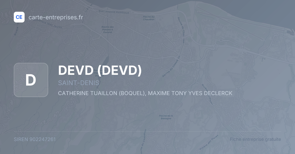 DEVD — 902247261 — fiche entreprise