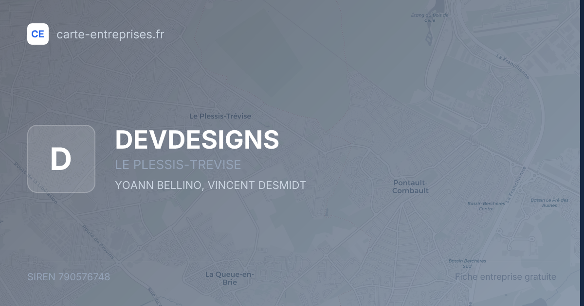 DEVDESIGNS — 790576748 — fiche entreprise