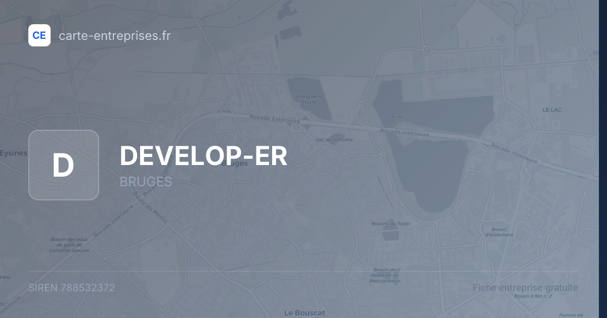 DEVELOP-ER — 788532372 — fiche entreprise