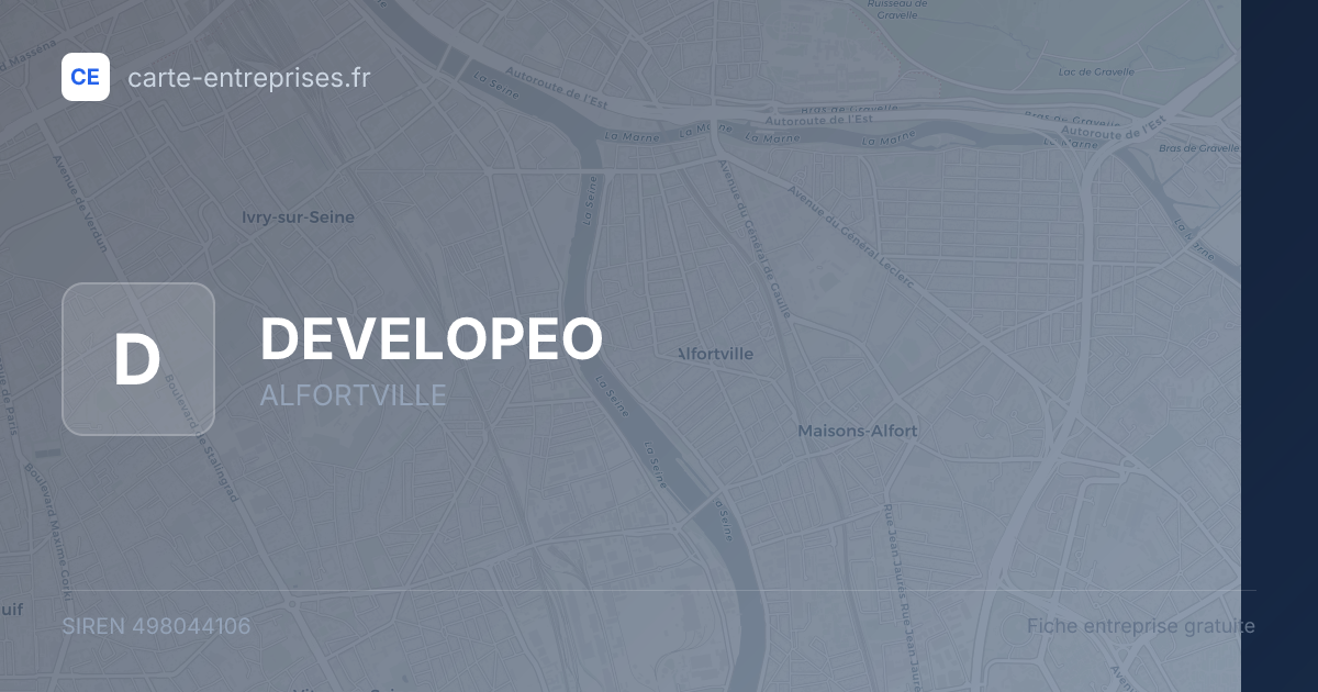 DEVELOPEO — 498044106 — fiche entreprise