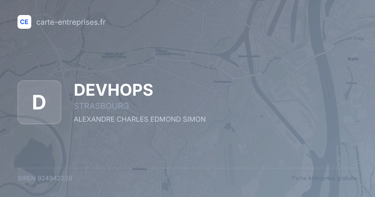 DEVHOPS — 924942238 — fiche entreprise