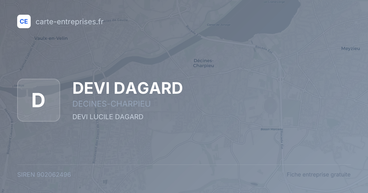 DEVI DAGARD — 902062496 — fiche entreprise