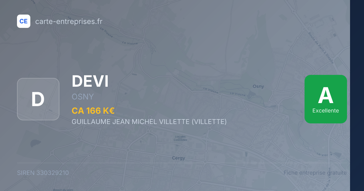 DEVI — 330329210 — fiche entreprise