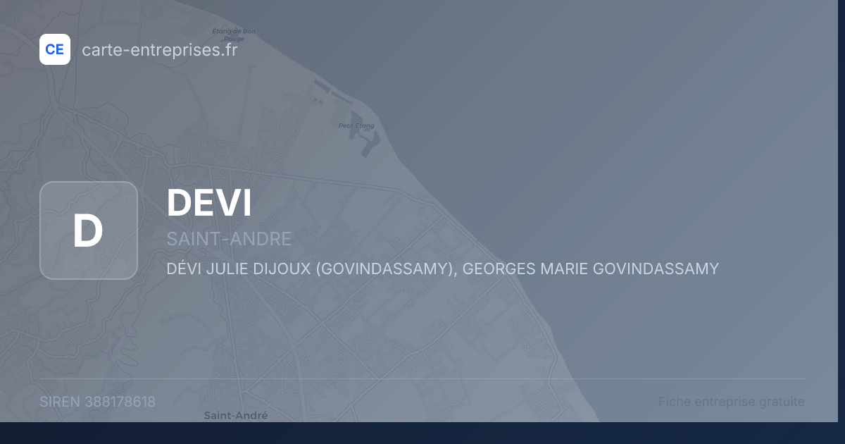 DEVI — 388178618 — fiche entreprise