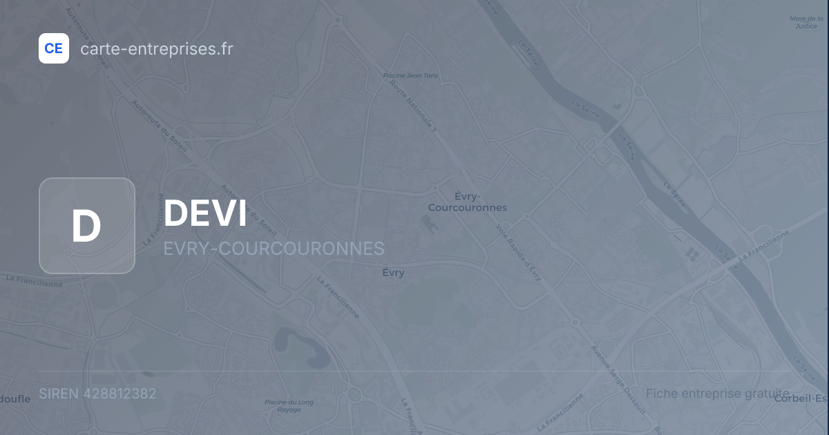 DEVI — 428812382 — fiche entreprise