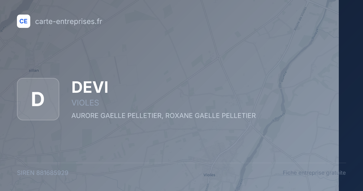 DEVI — 881685929 — fiche entreprise
