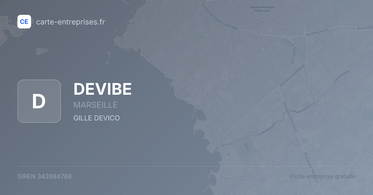 DEVIBE — 342684768 — fiche entreprise