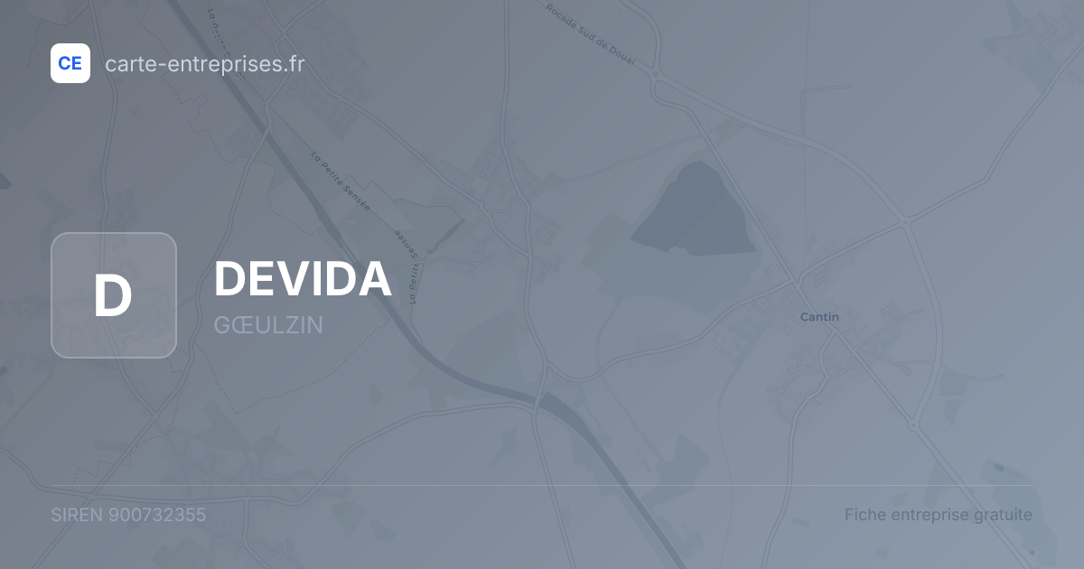 DEVIDA — 900732355 — fiche entreprise