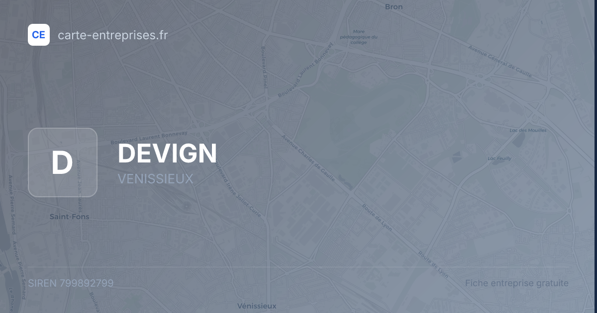 DEVIGN — 799892799 — fiche entreprise