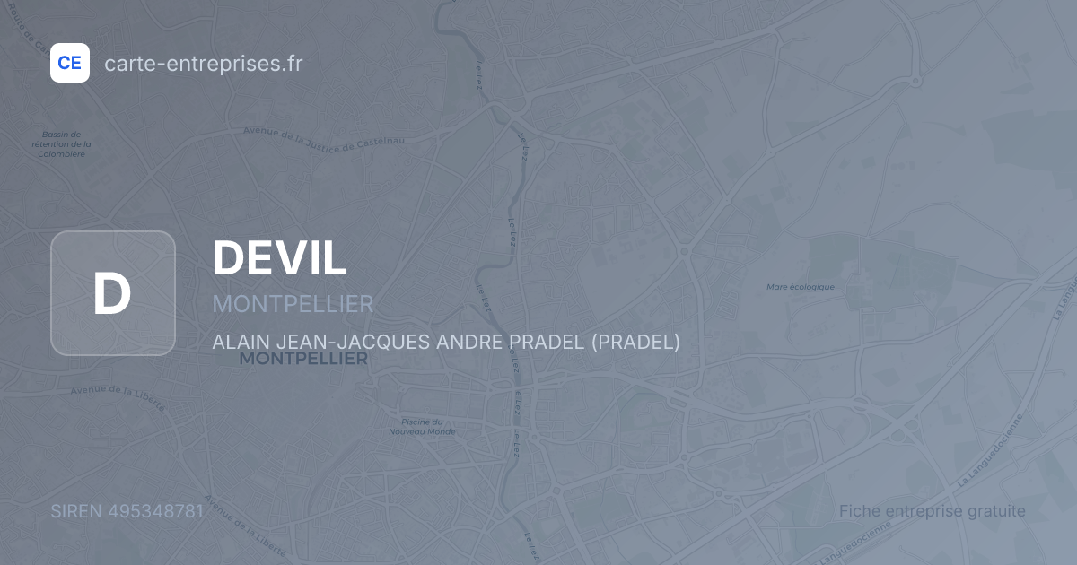 DEVIL — 495348781 — fiche entreprise