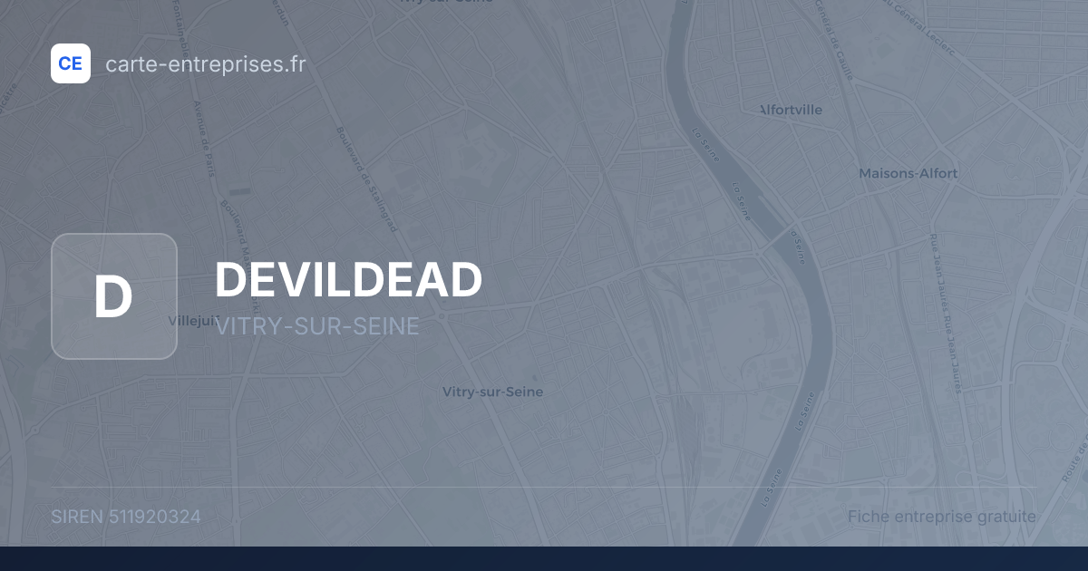 DEVILDEAD — 511920324 — fiche entreprise