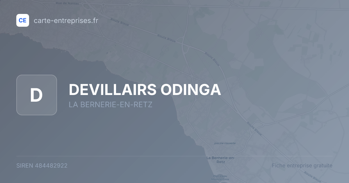 DEVILLAIRS  ODINGA — 484482922 — fiche entreprise