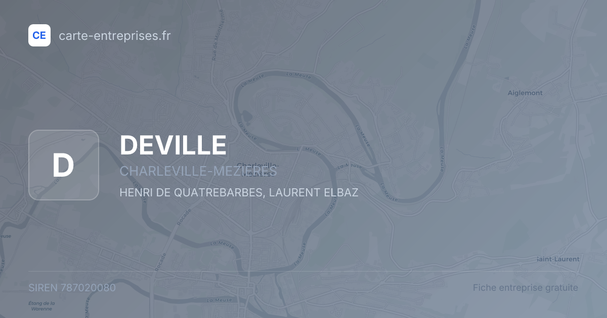 DEVILLE — 787020080 — fiche entreprise