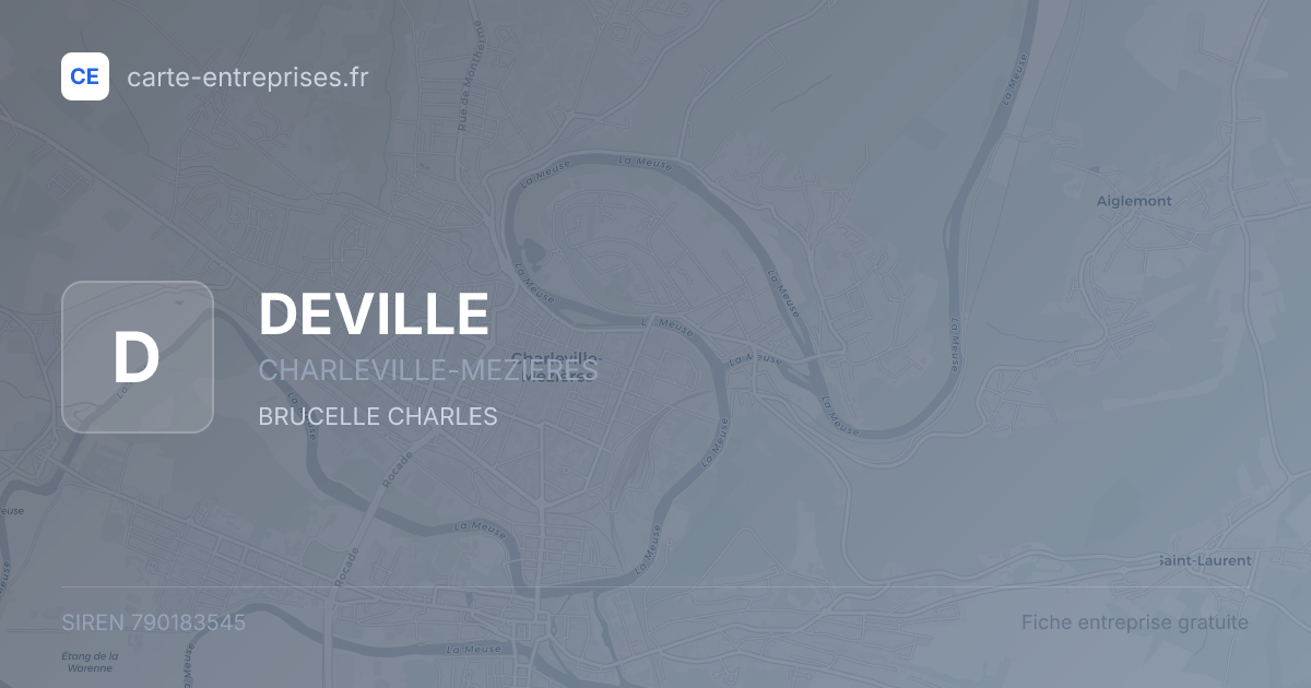 DEVILLE — 790183545 — fiche entreprise