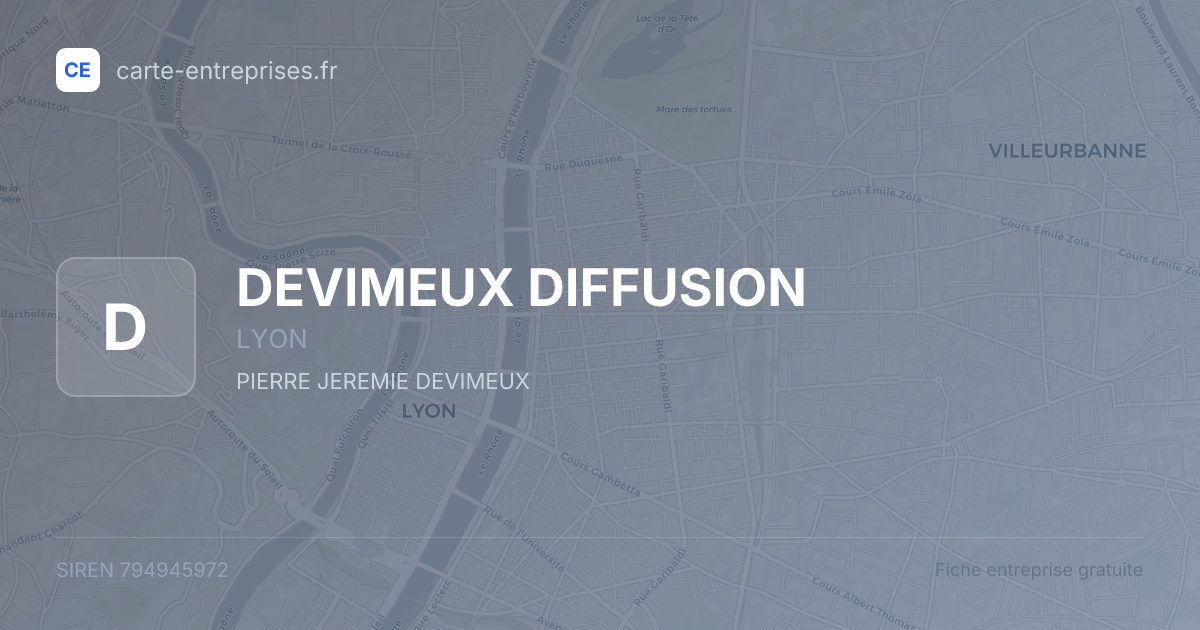 DEVIMEUX DIFFUSION — 794945972 — fiche entreprise