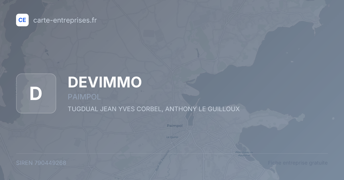 DEVIMMO — 790449268 — fiche entreprise