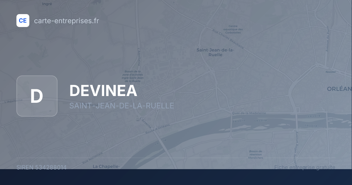 DEVINEA — 534288014 — fiche entreprise