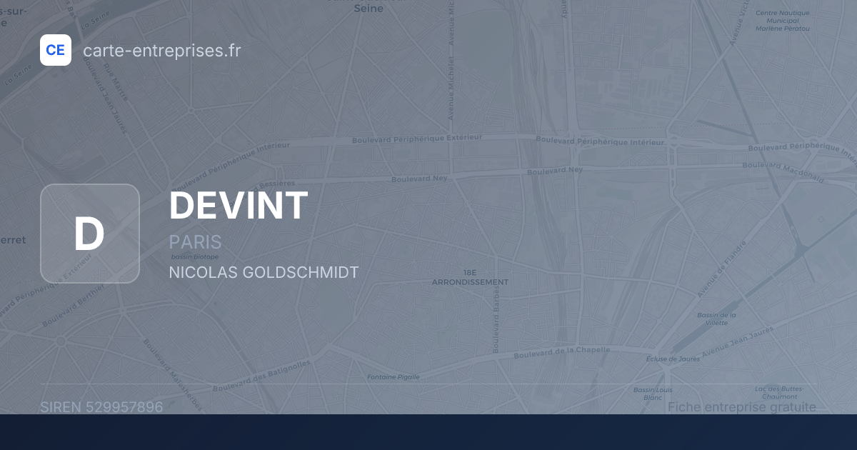 DEVINT — 529957896 — fiche entreprise
