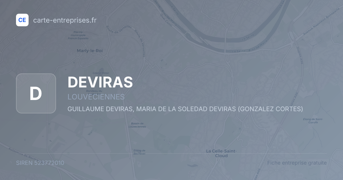 DEVIRAS — 523772010 — fiche entreprise