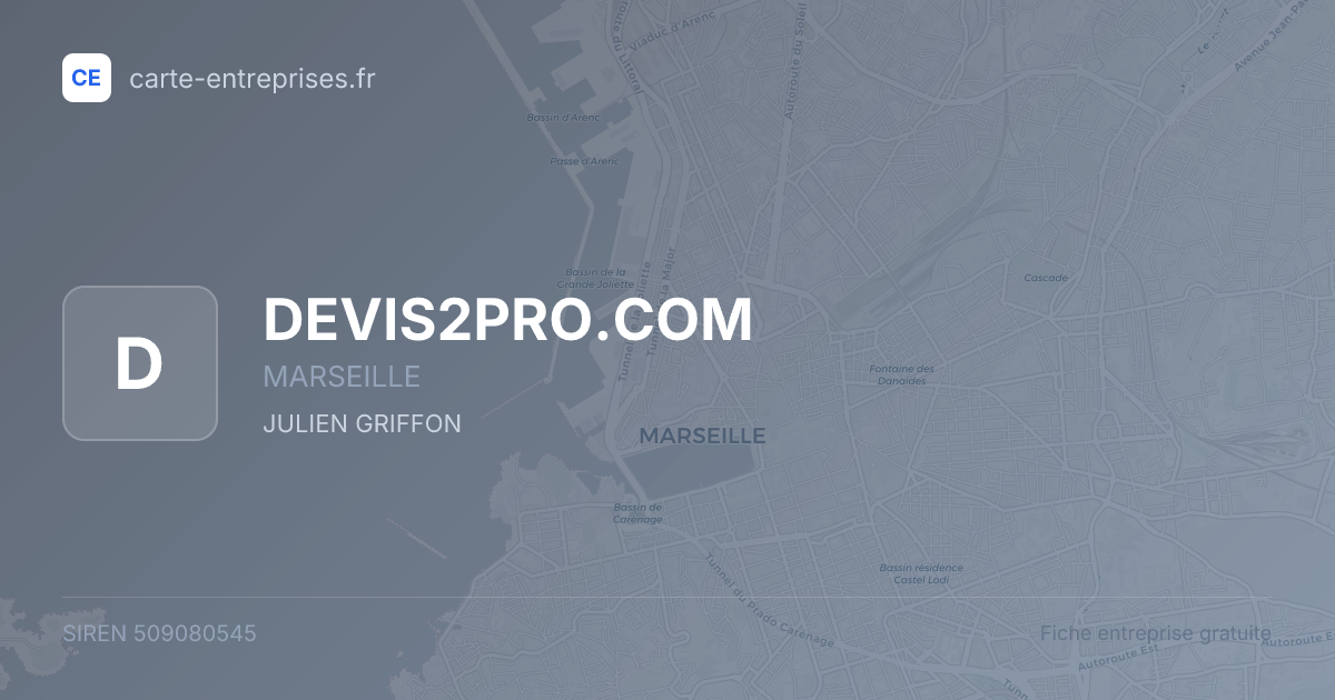DEVIS2PRO.COM — 509080545 — fiche entreprise