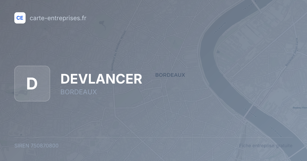 DEVLANCER — 750870800 — fiche entreprise
