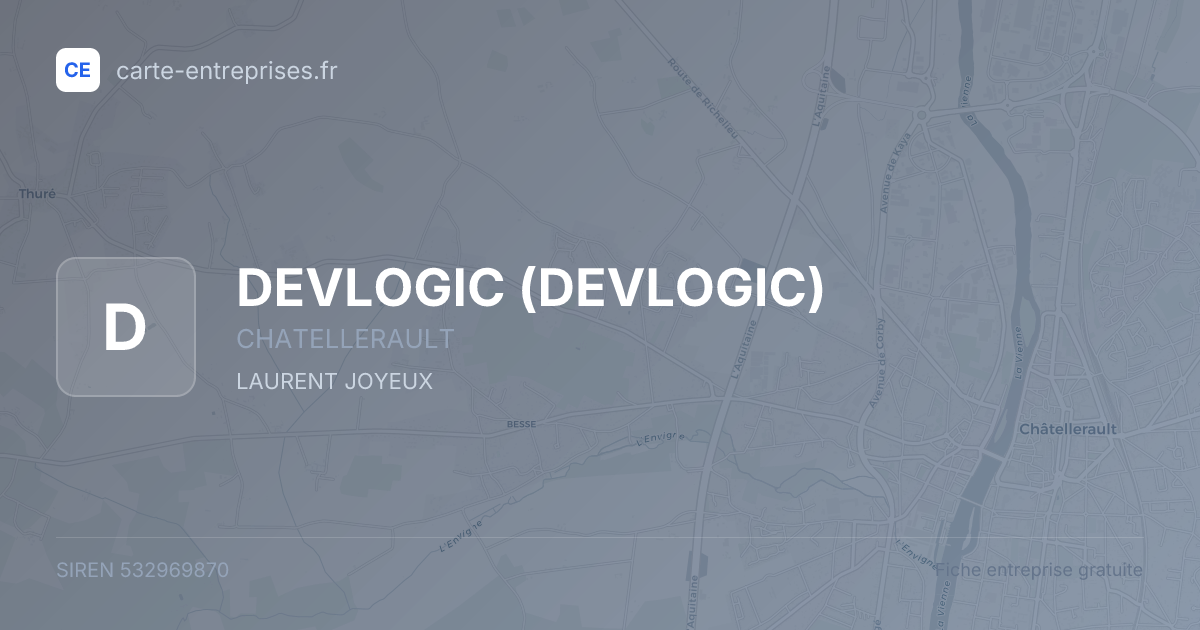 DEVLOGIC — 532969870 — fiche entreprise
