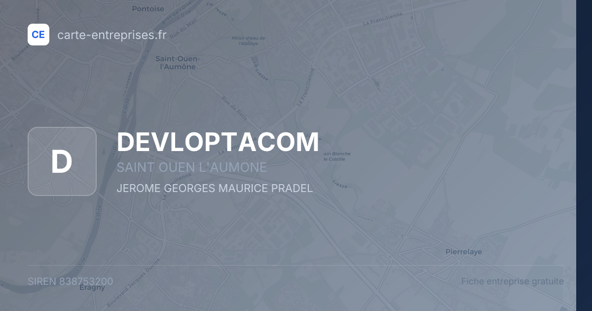 DEVLOPTACOM — 838753200 — fiche entreprise