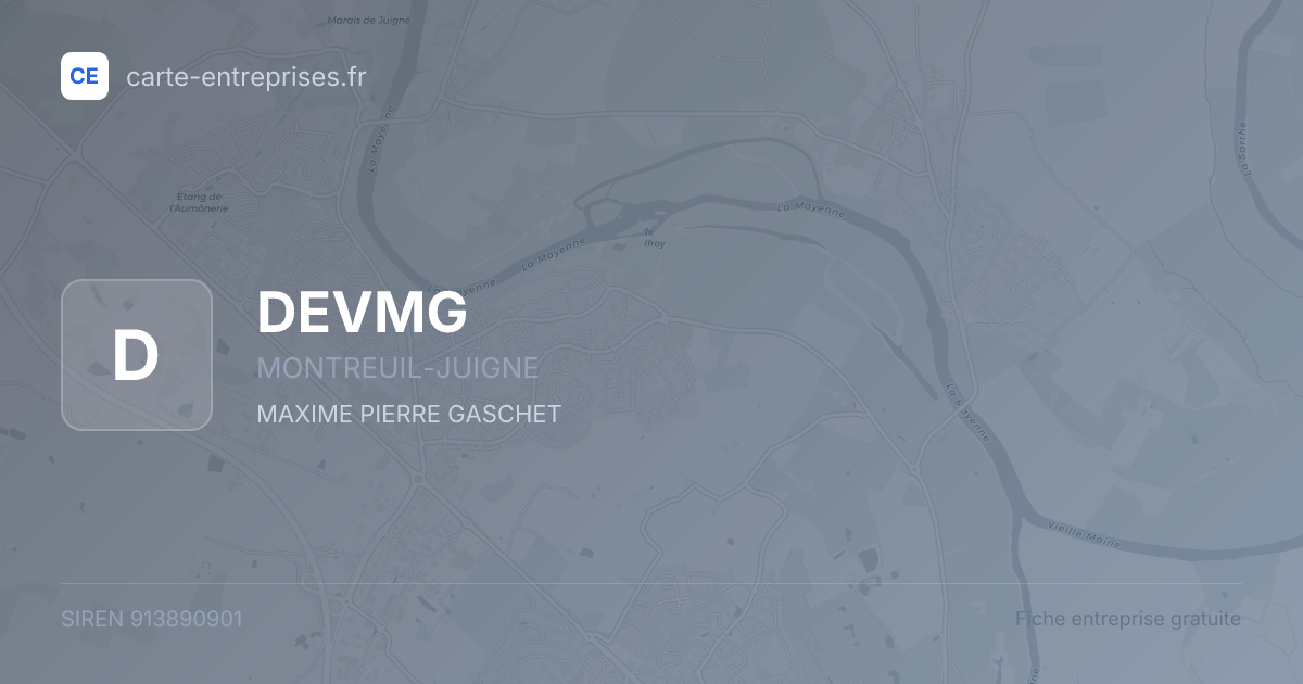 DEVMG — 913890901 — fiche entreprise