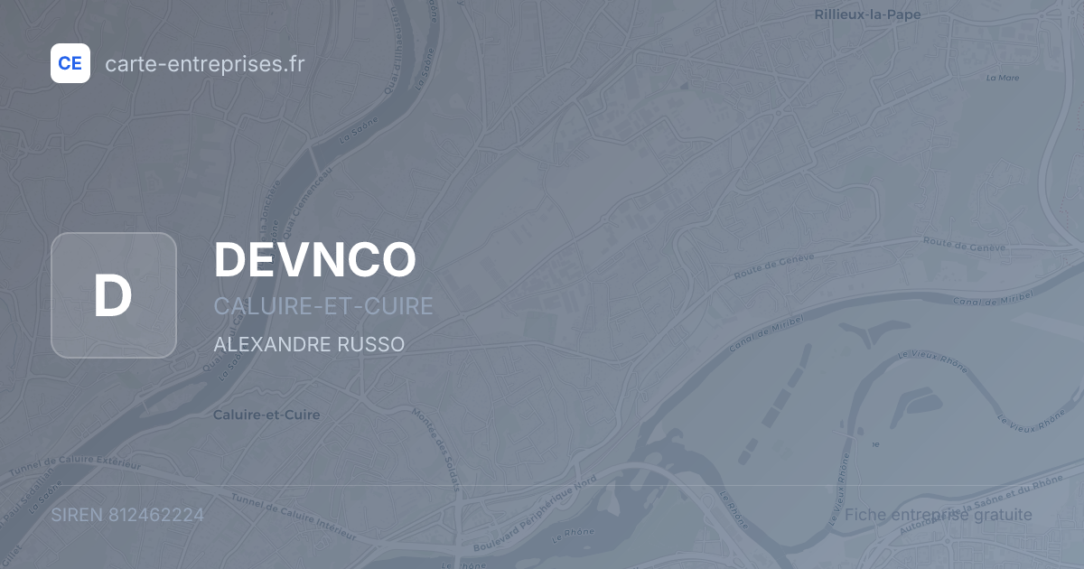 DEVNCO — 812462224 — fiche entreprise