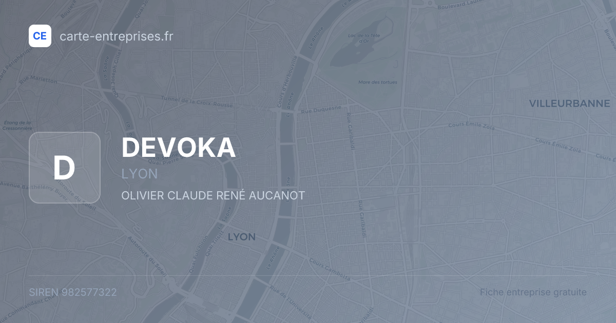 DEVOKA — 982577322 — fiche entreprise