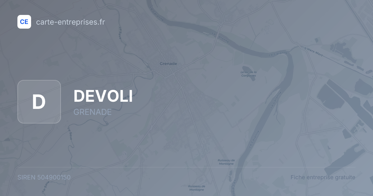 DEVOLI — 504900150 — fiche entreprise